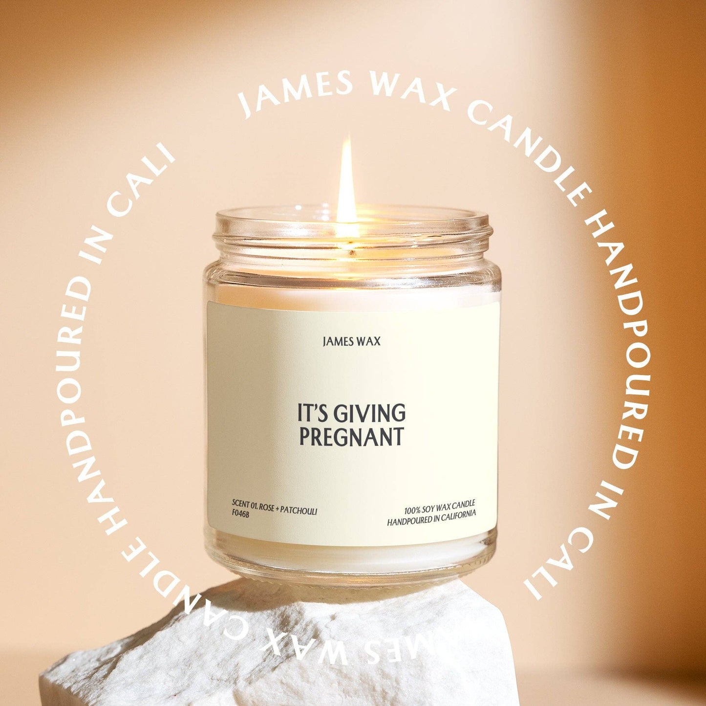 It’s Giving Pregnant Candle