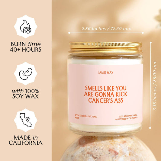 Cancer Warrior Candle