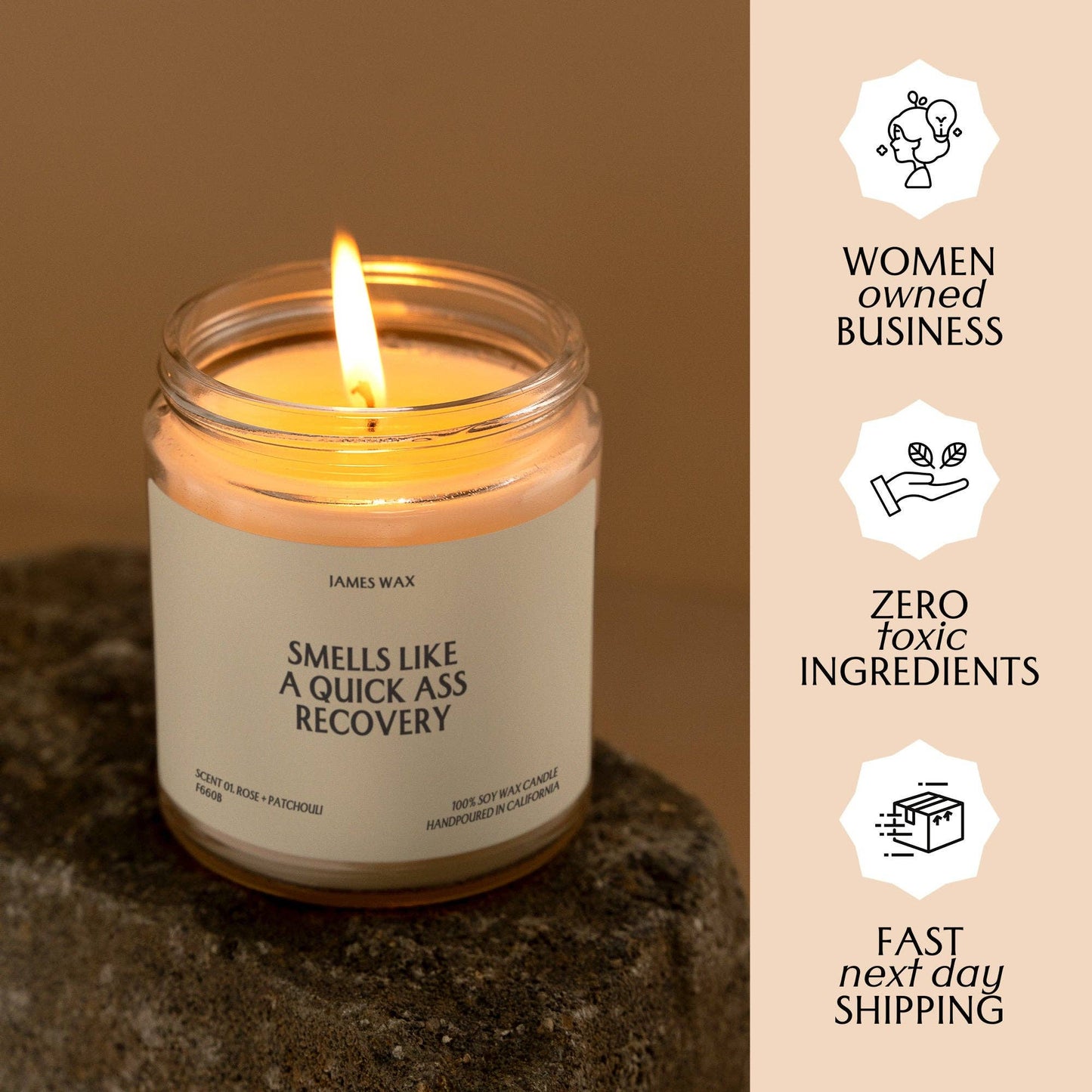 Smells Like A Quick Ass Recovery Candle