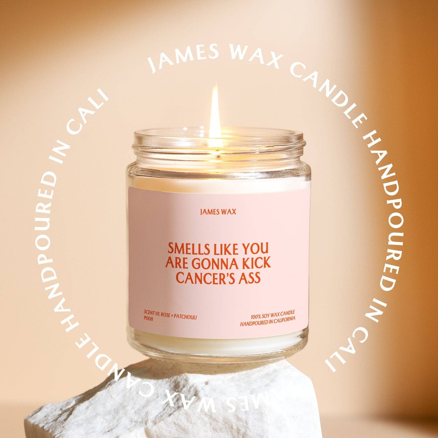 Cancer Warrior Candle