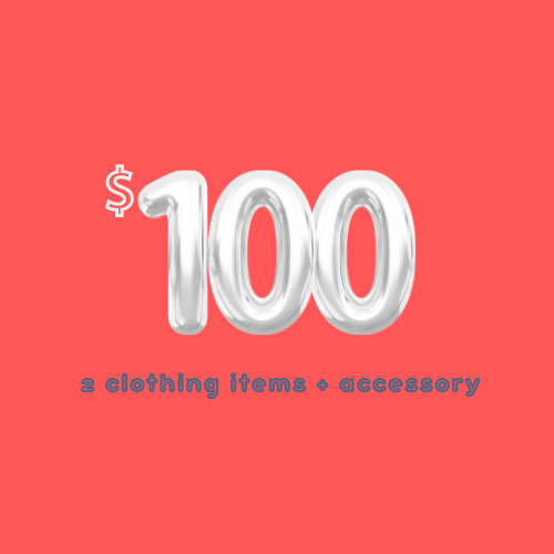 Mystery Bundle $100 (2 Clothing Items & Acc.)