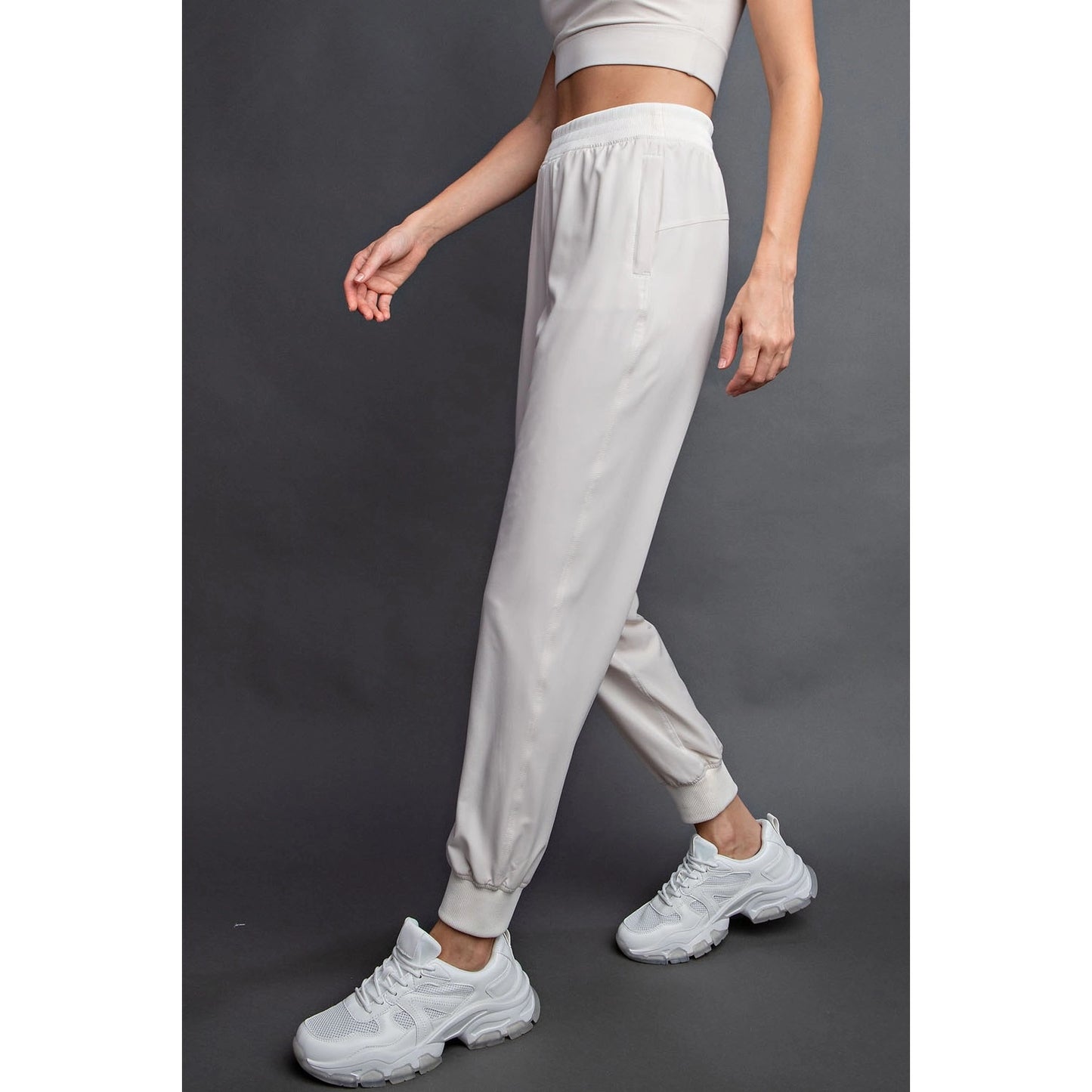 Oxford St Woven Dance Studio Mid Rise Jogger Pants