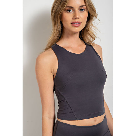 Butter Crop Length Sports Top