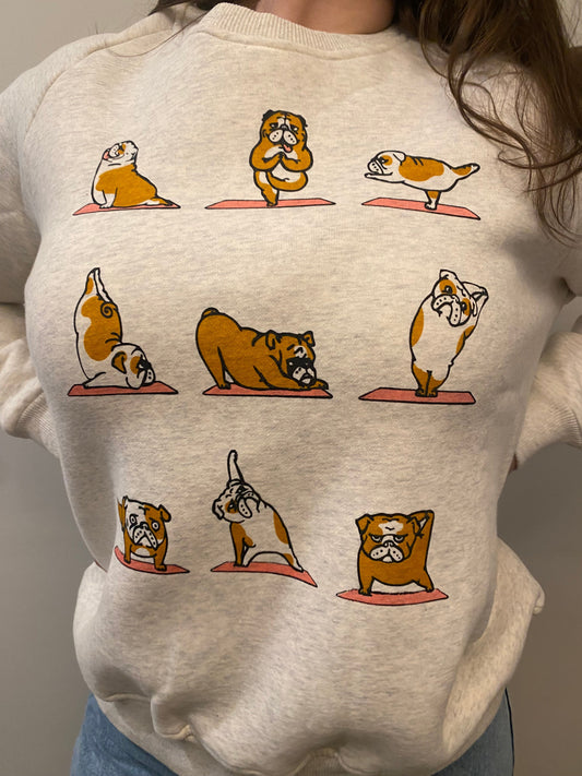 Yoga dog crew