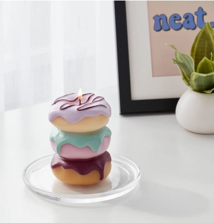 Donut candle